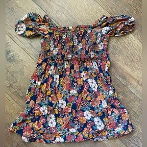 Gap toddler Print Puff Sleeve Dress. Gently used. Size 3 years
